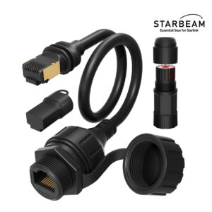 Starlink Gen 3 Standard Waterproof Ethernet Extension Cable, 50cm